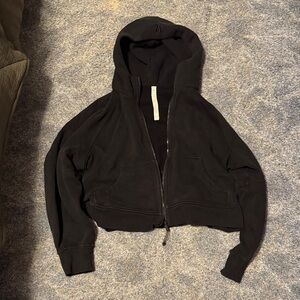 Lululemon Cropped Zip Up Hoodie